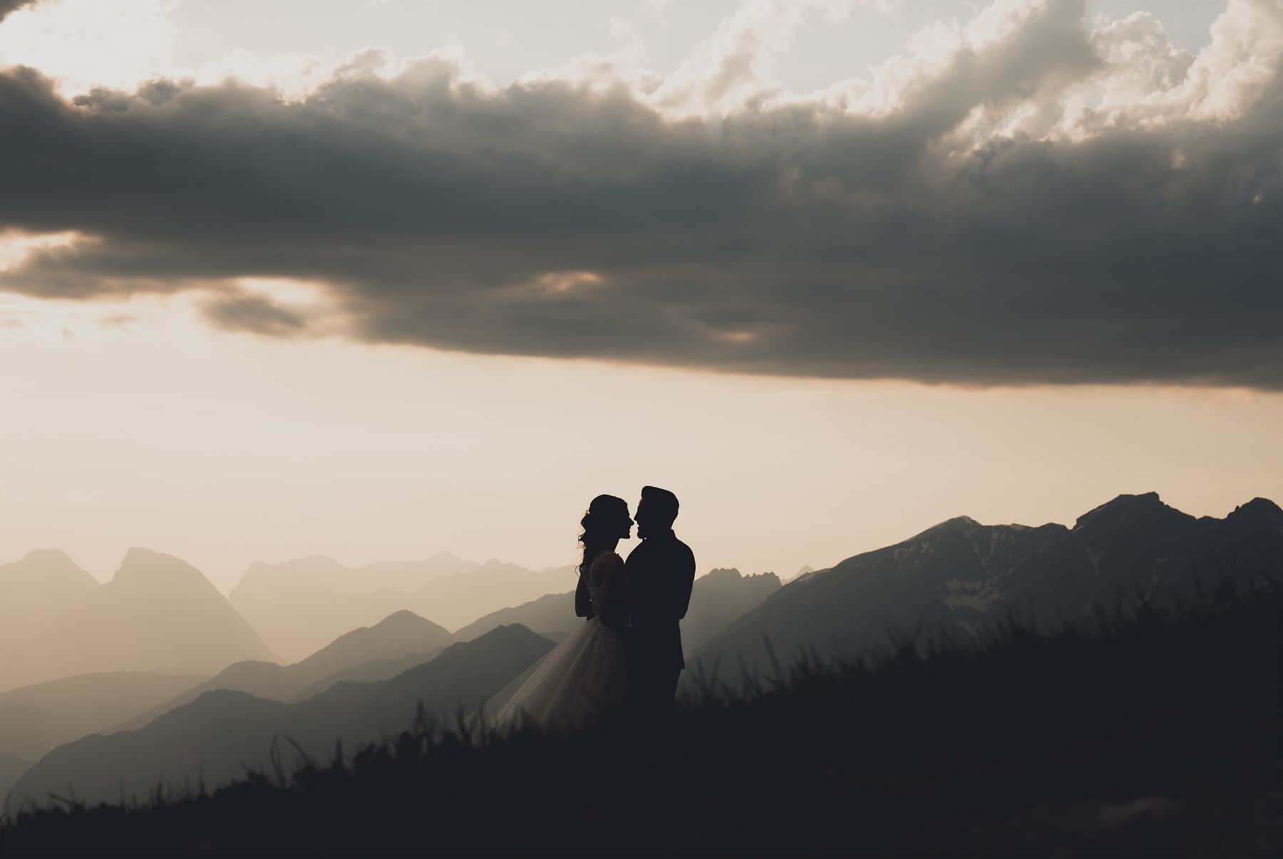 sonnenuntergang – hochzeitsfoto 3